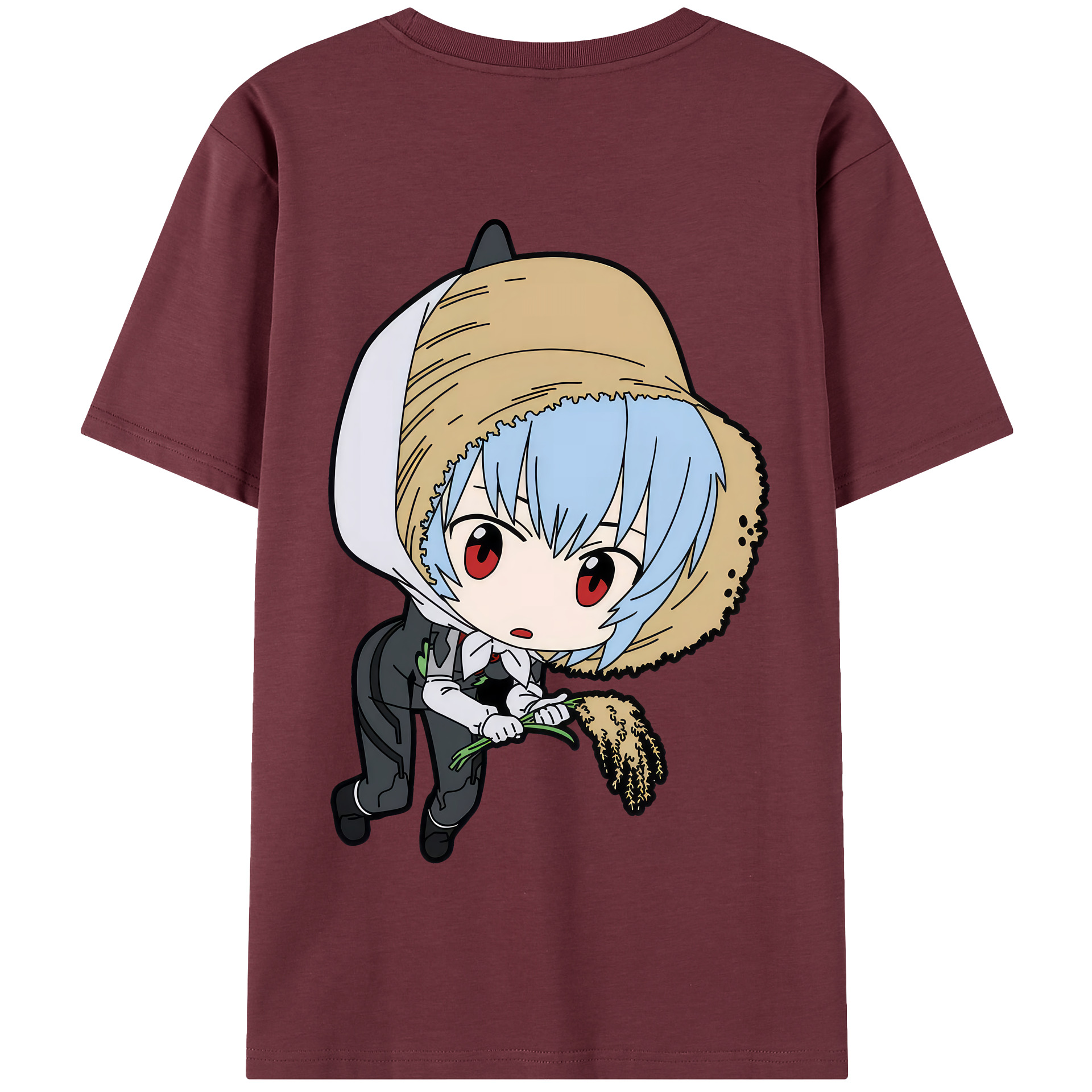 （画像用） EVA 新世紀エヴァンゲリオン 綿100％半袖Tシャツ（背面プリント）